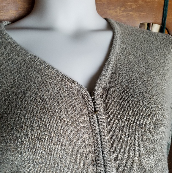 Awesome zip front Crazy Horse sweater - Picture 4 of 8